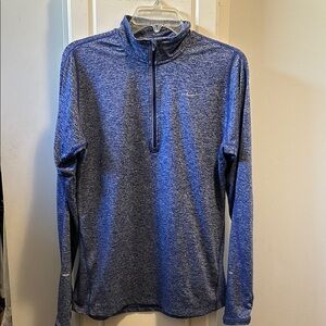 Nike Blue Quarter-Zip Pullover